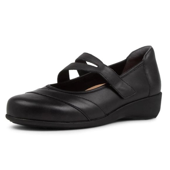 Ziera Shoes - Ziera Xray Leather Mary Jane Comfort Shoes